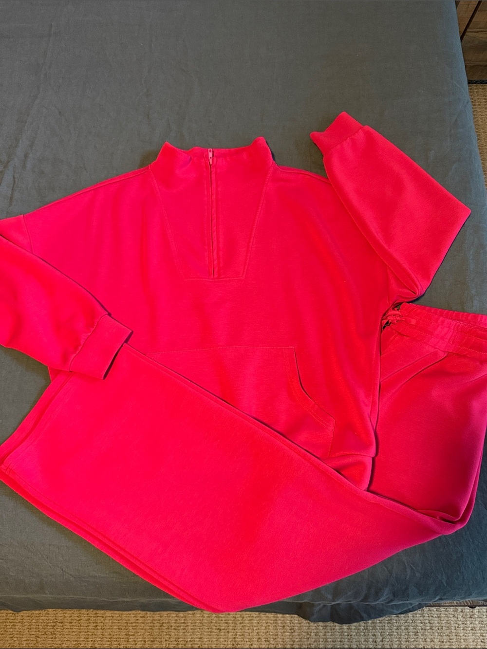 Anrabess Ladies Set with Quarter zip and matching pant Sz L